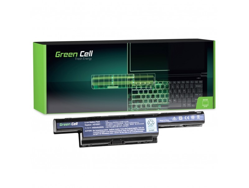 Batéria pre notebook Acer Lítium-iónová 4400 mAh Green Cell